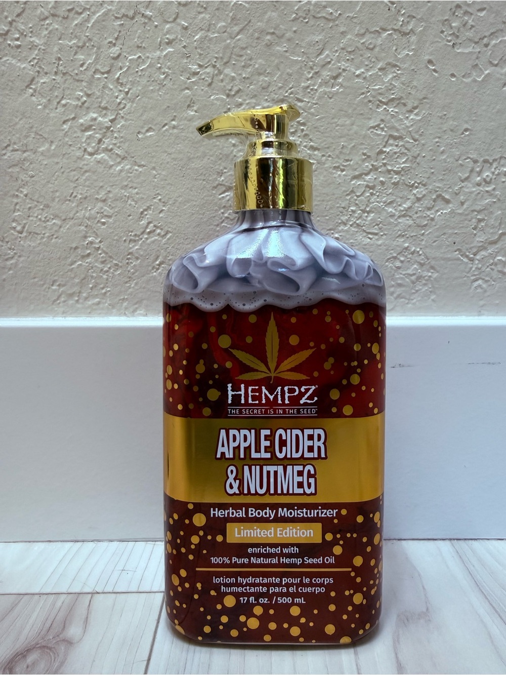 Hempz Apple Cider & Nutmeg Herbal Body Moisturizer